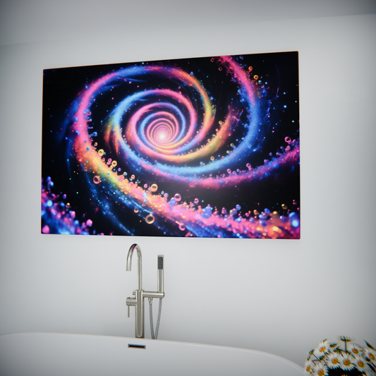 Cosmic Vortex of Colors