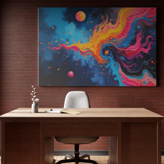 Cosmic Dance of Colors