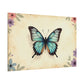 Whimsical Flight of the Azure Butterfly
