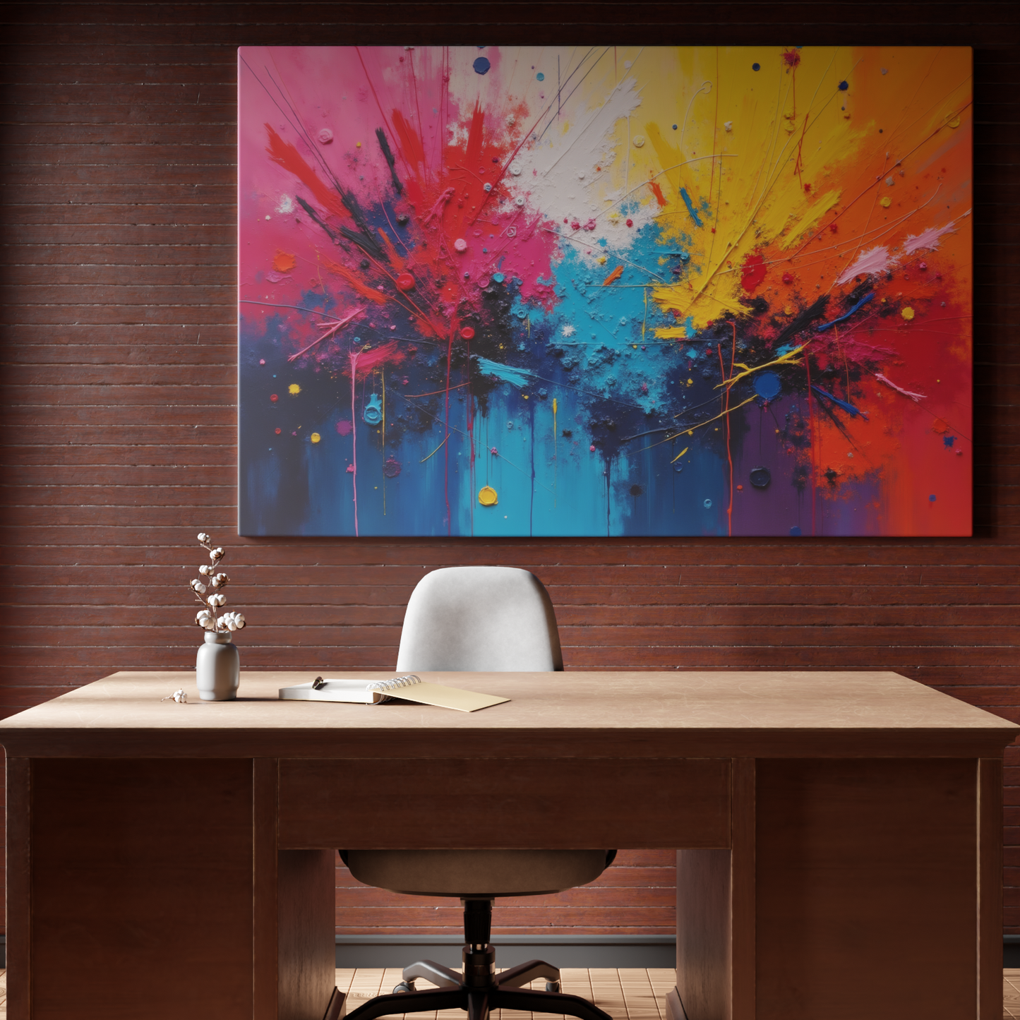 Explosive Color Symphony