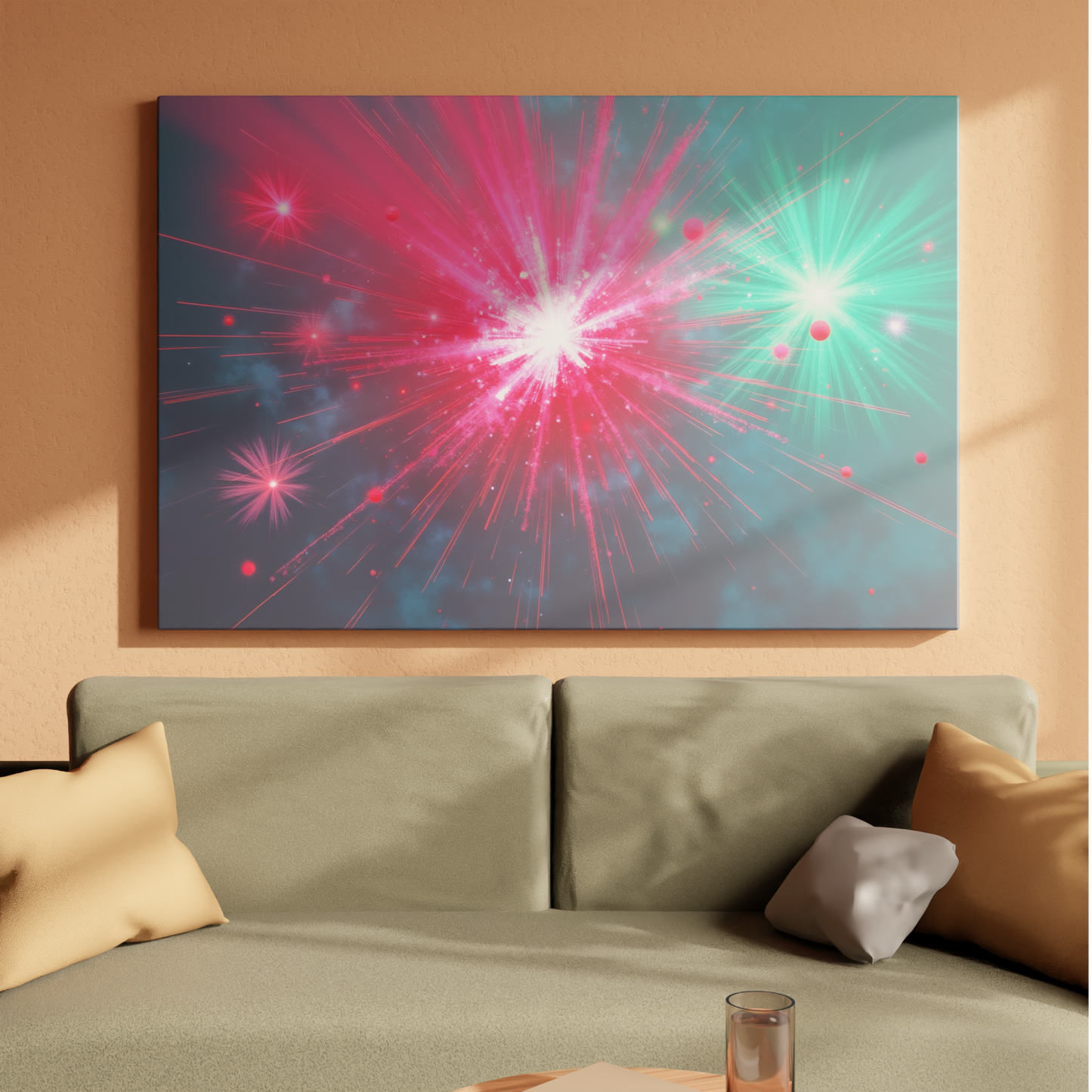 Explosive Symphony of Light