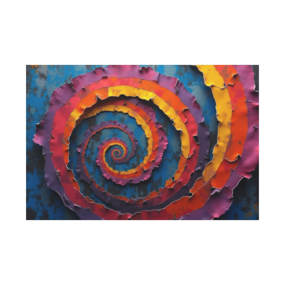 Vibrant Spiral Whirl