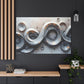 Ethereal Flow of Silver Waves