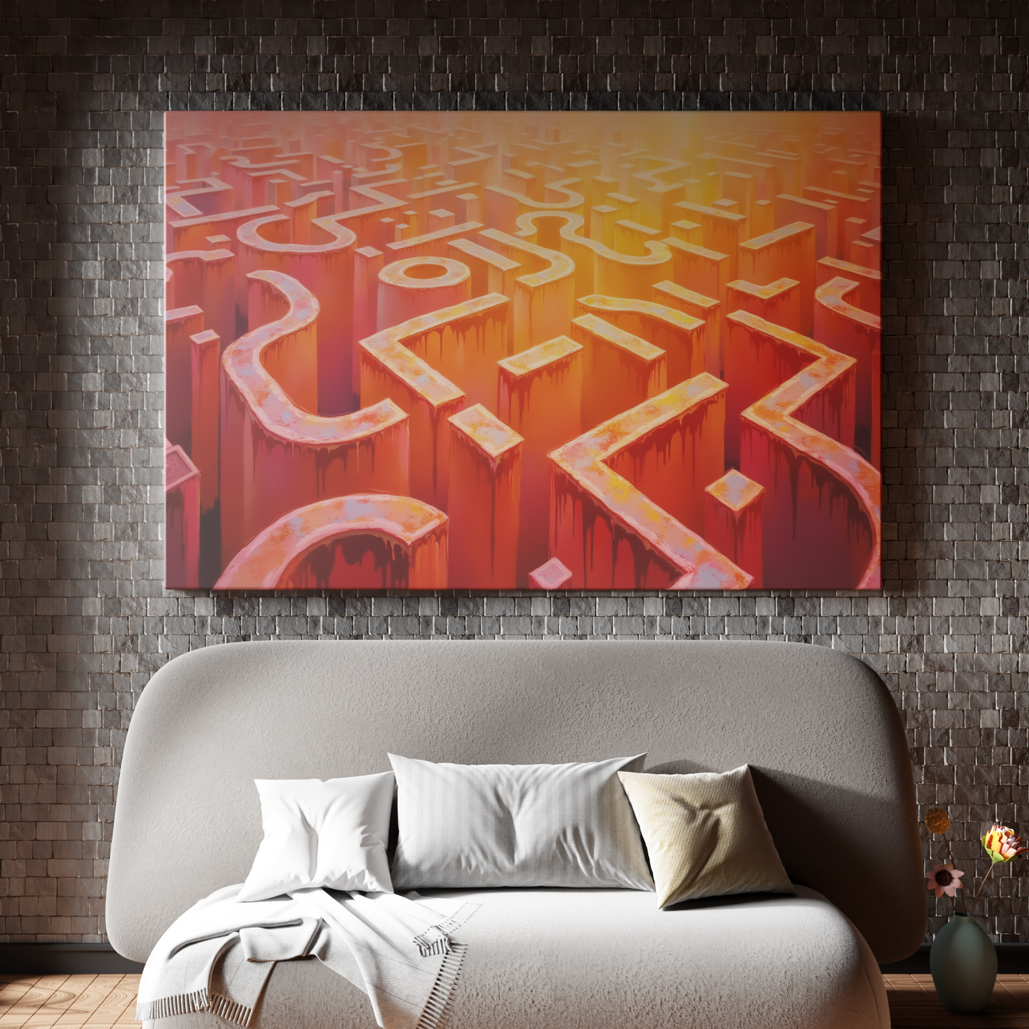 Sunset Labyrinth