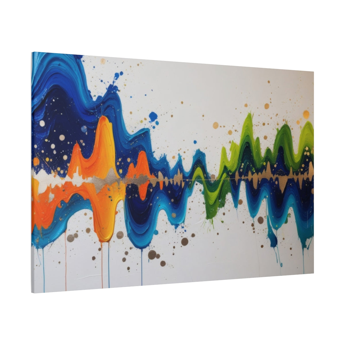 Vibrant Symphony of Waves