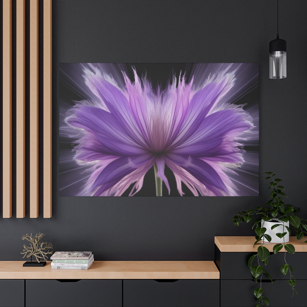 Radiant Blossom Exploding