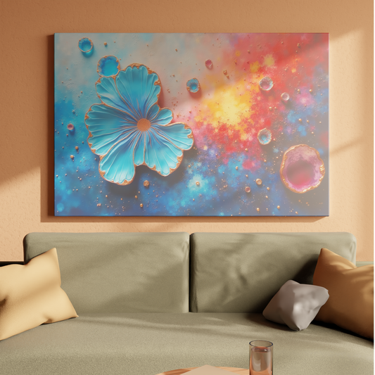 Celestial Bloom in Cosmos