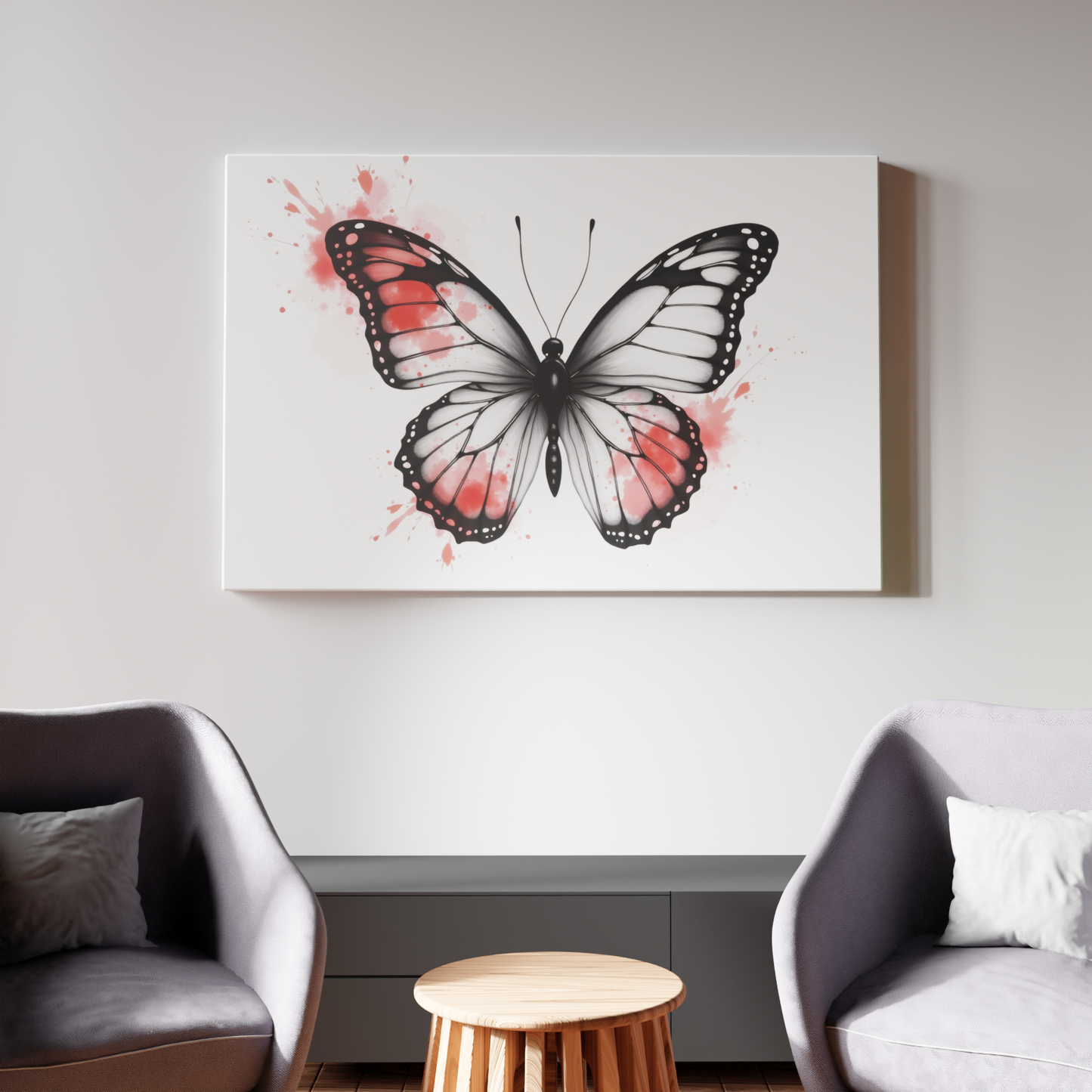 Crimson Butterfly Flight