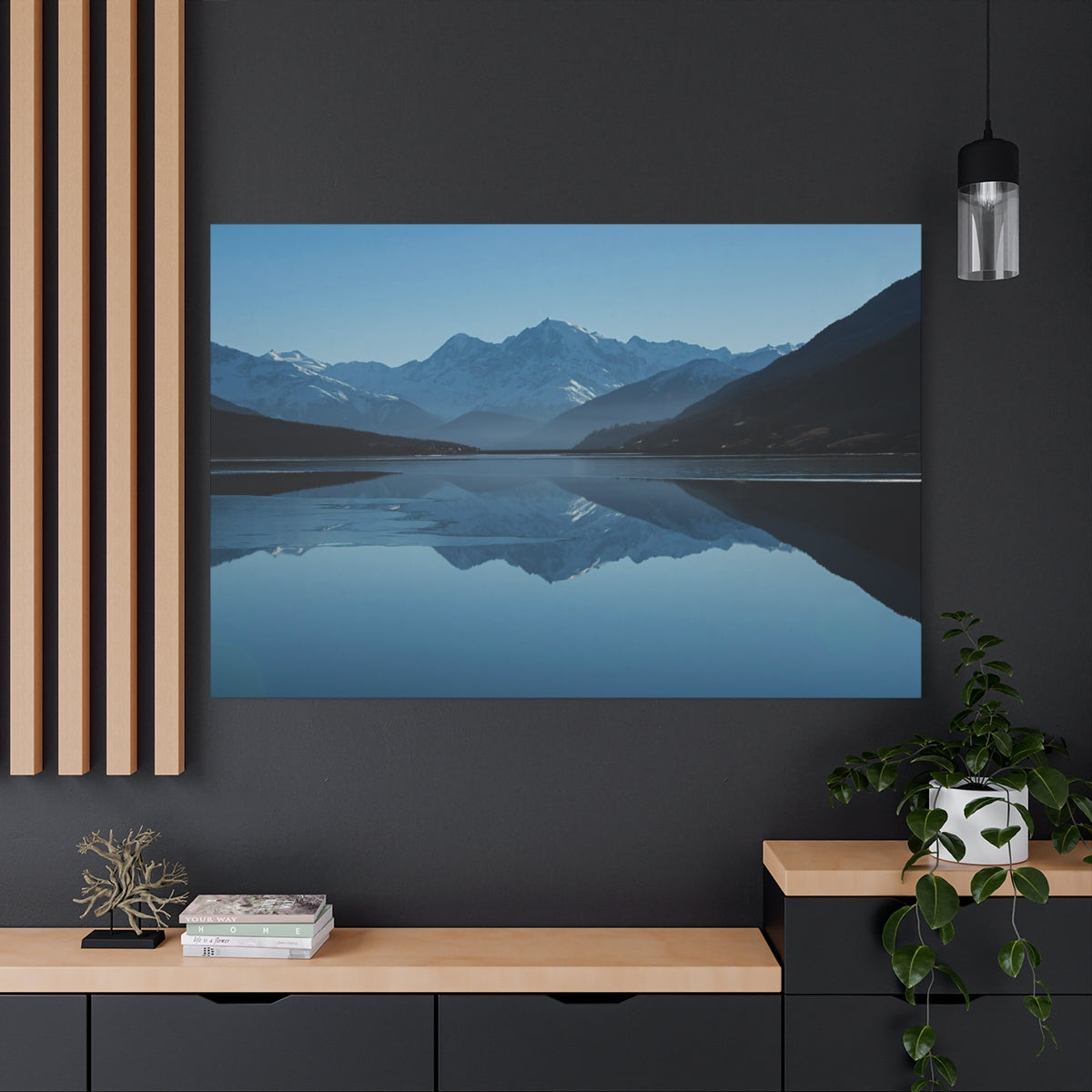 Reflections of Tranquil Peaks
