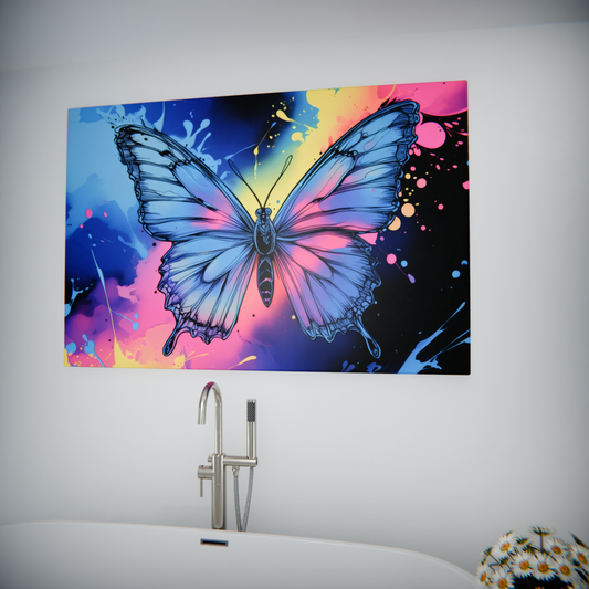 Chromatic Butterfly in Flight