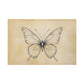 Vintage Butterfly Sketch