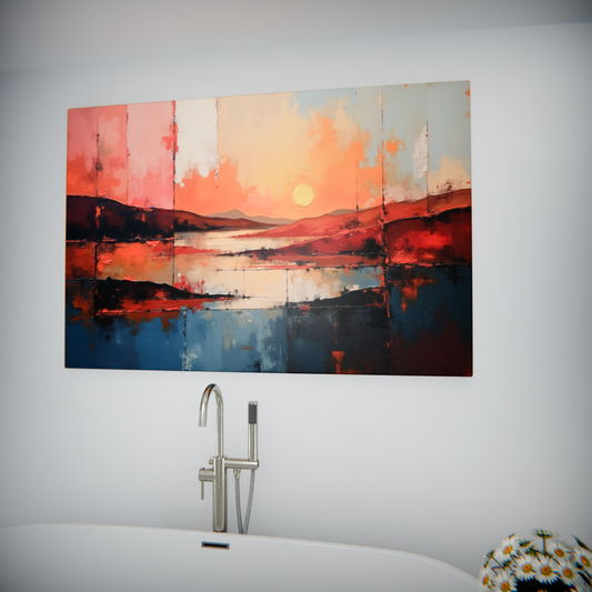 Sunset Symphony Over Tranquil Waters