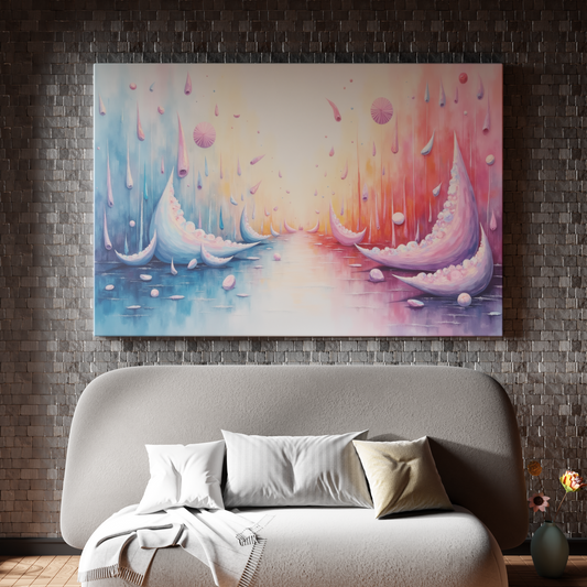 Dreamscape of Pastel Waves