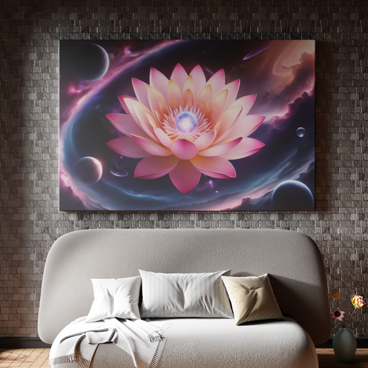 Cosmic Lotus Bloom