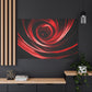 Swirling Crimson Vortex