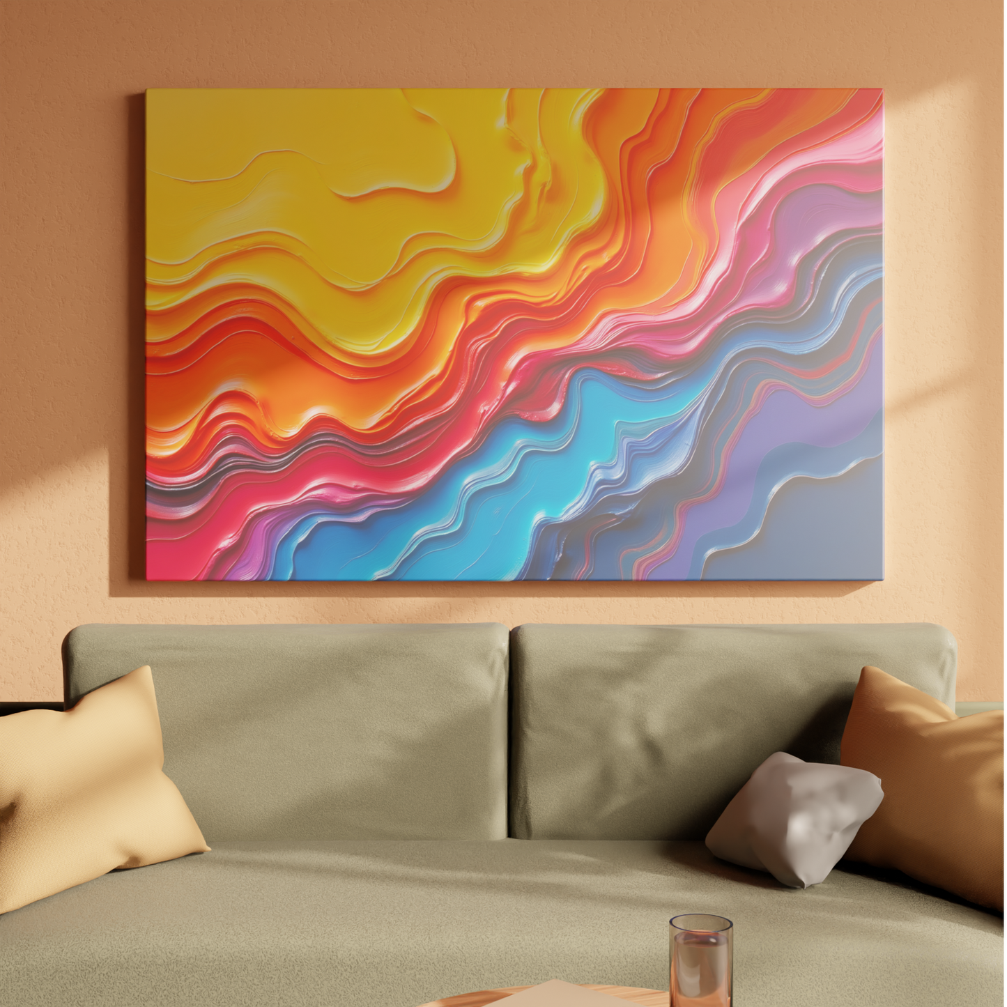 Ebb and Flow of Colors