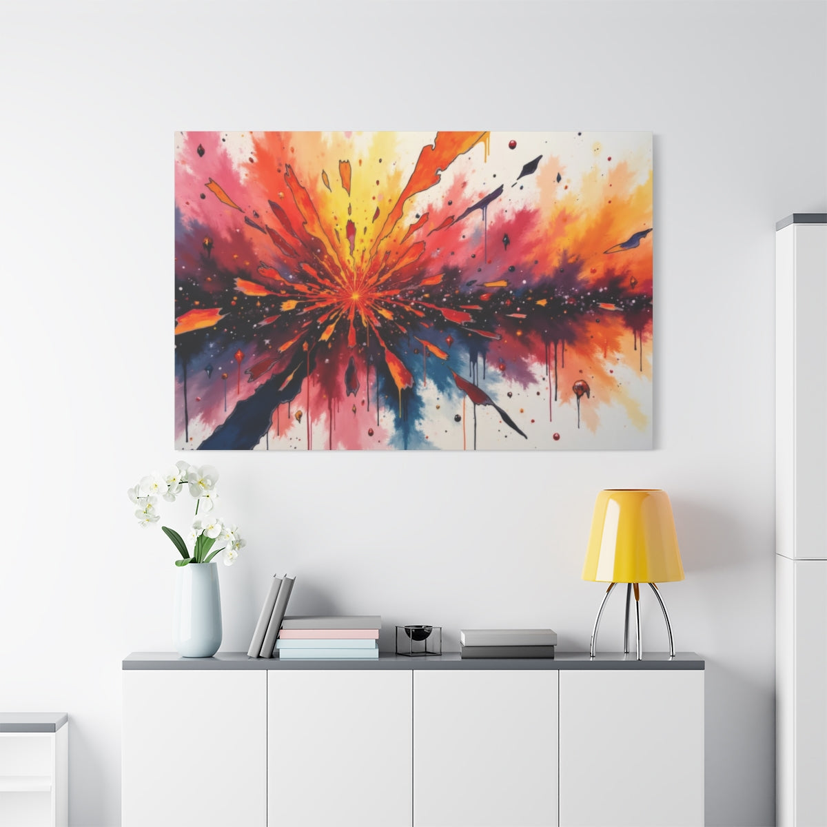 Explosive Burst of Color