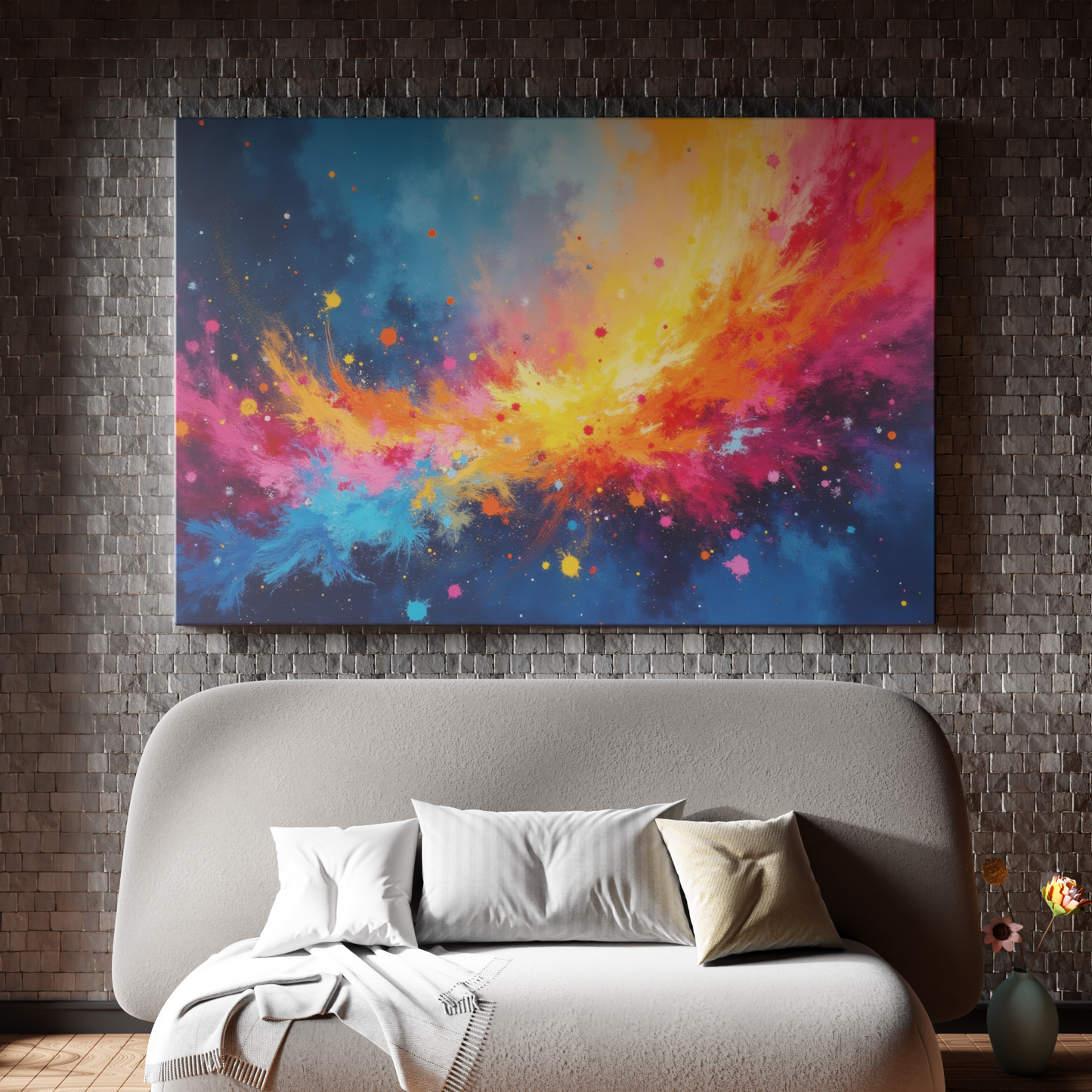 Cosmic Palette Explosion