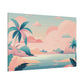 Tropical Serenity in Pastel Hues