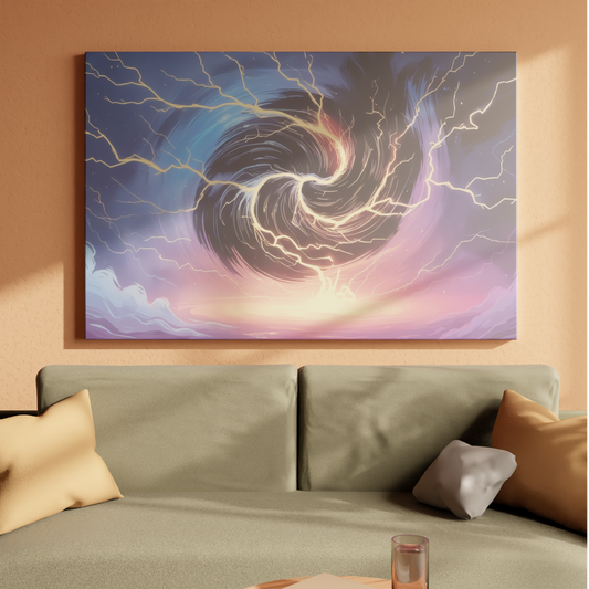 Celestial Vortex: Electric Explosion