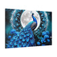 Mystical Moonlit Peacock