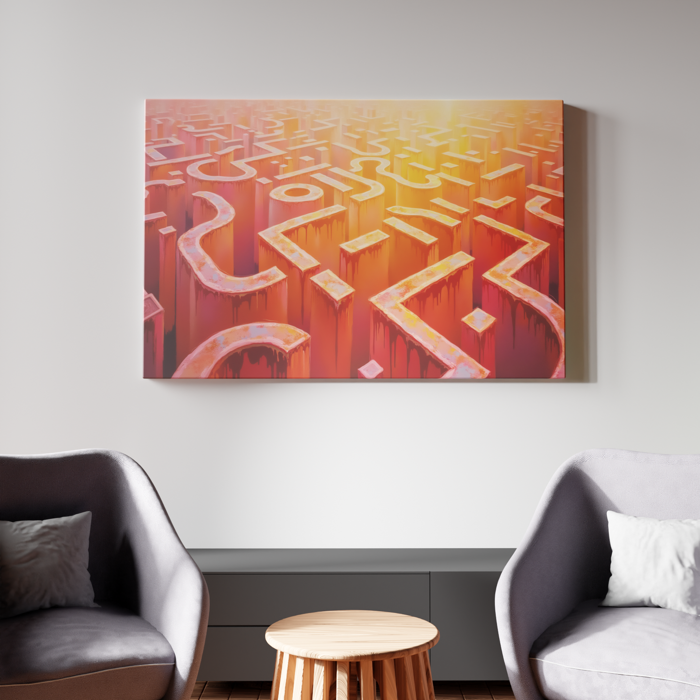 Sunset Labyrinth