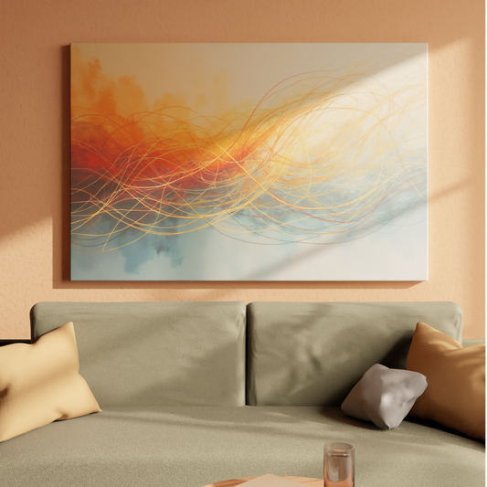 Waves of Ember and Sky