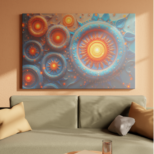 Celestial Medallions of Light