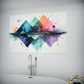Vibrant Geometric Reflections
