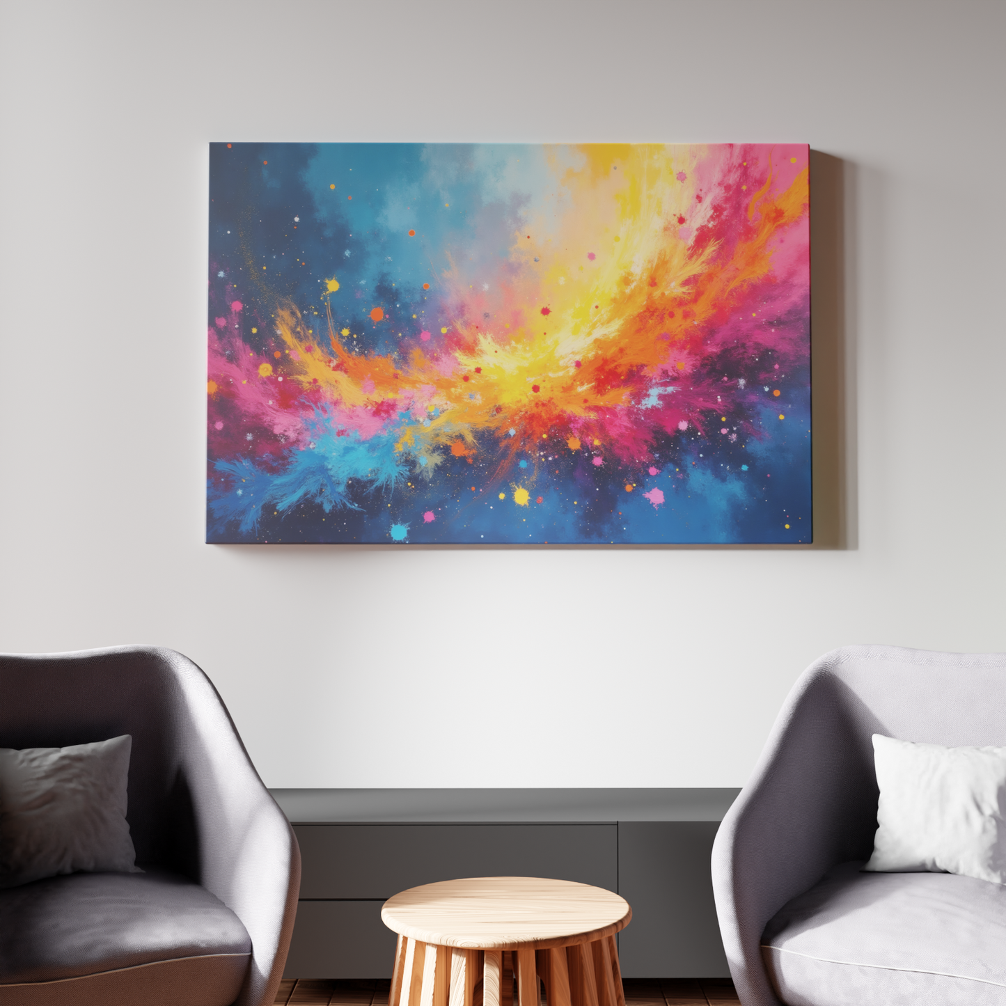 Cosmic Palette Explosion