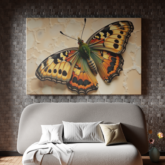 Vibrancy of the Painted Butterfly