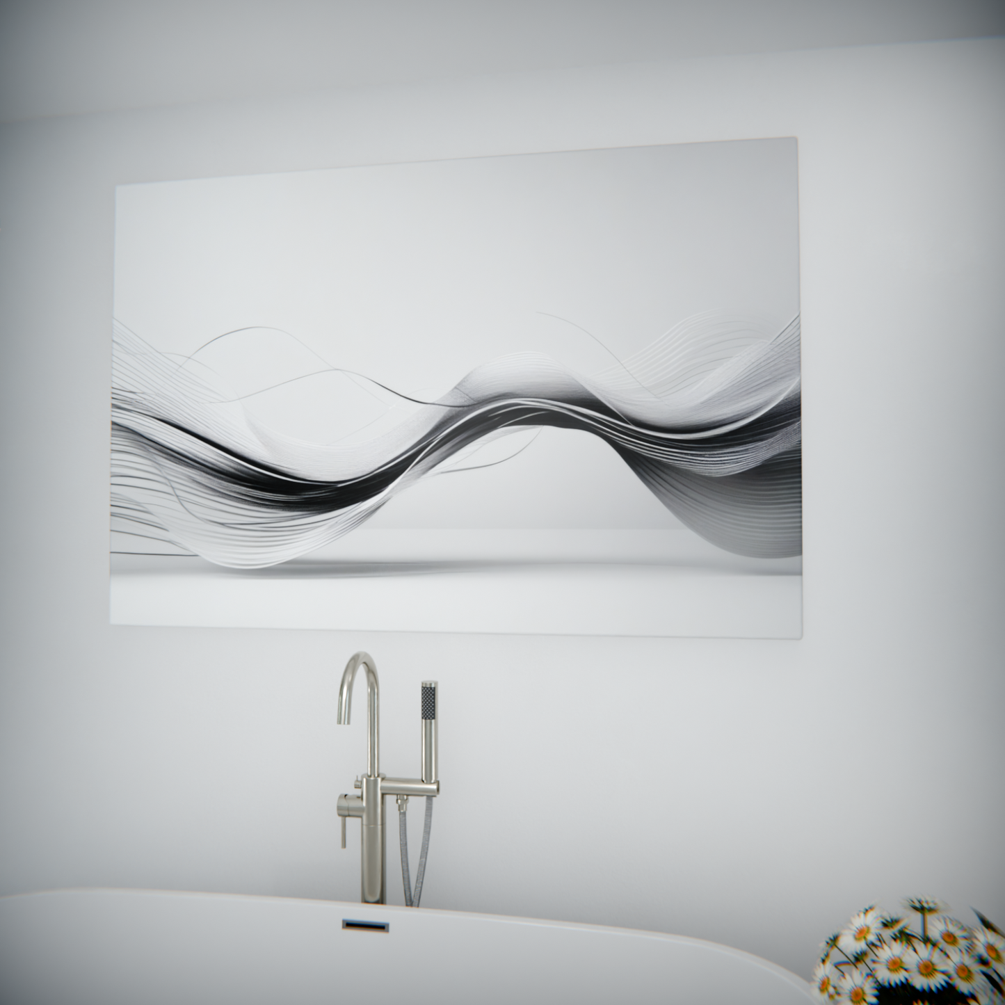 Monochrome Waves in Motion