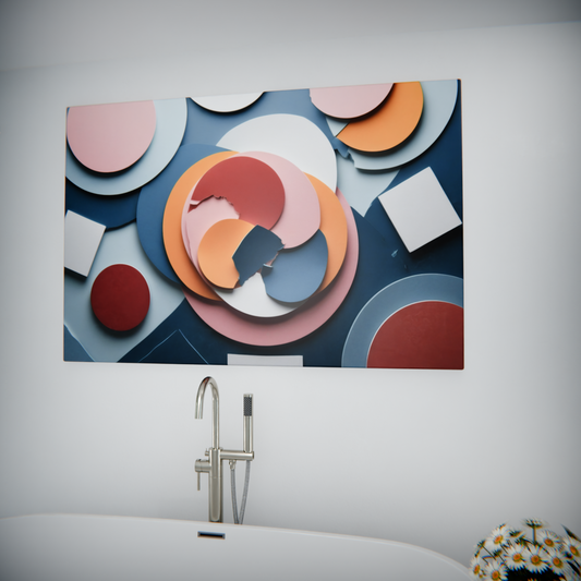 Abstract Geometry of Circles and Squares