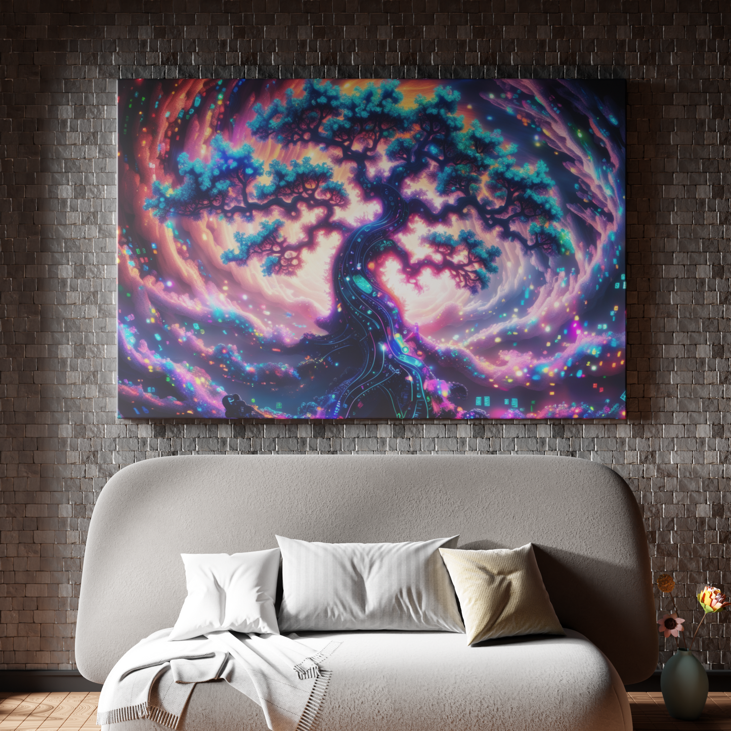 Luminescent Tree of Technicolor Dreams