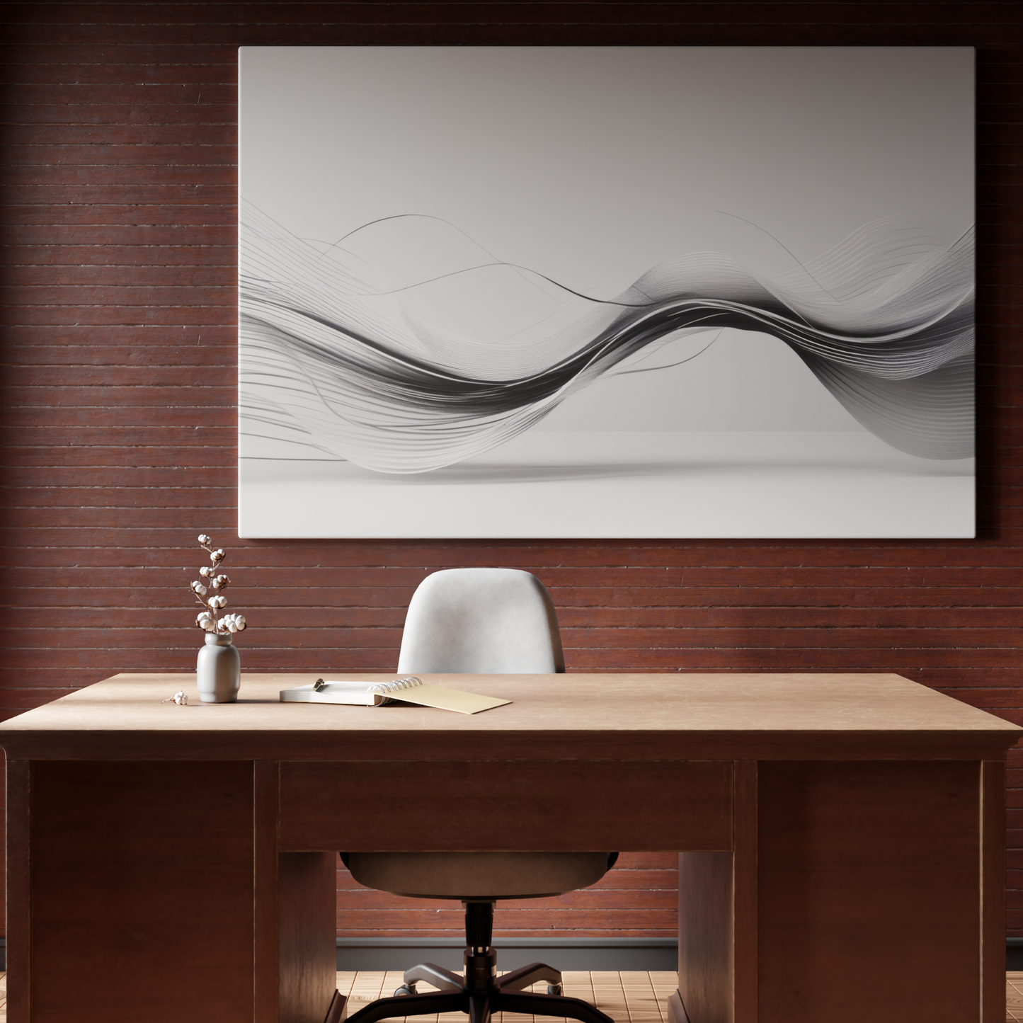 Monochrome Waves in Motion