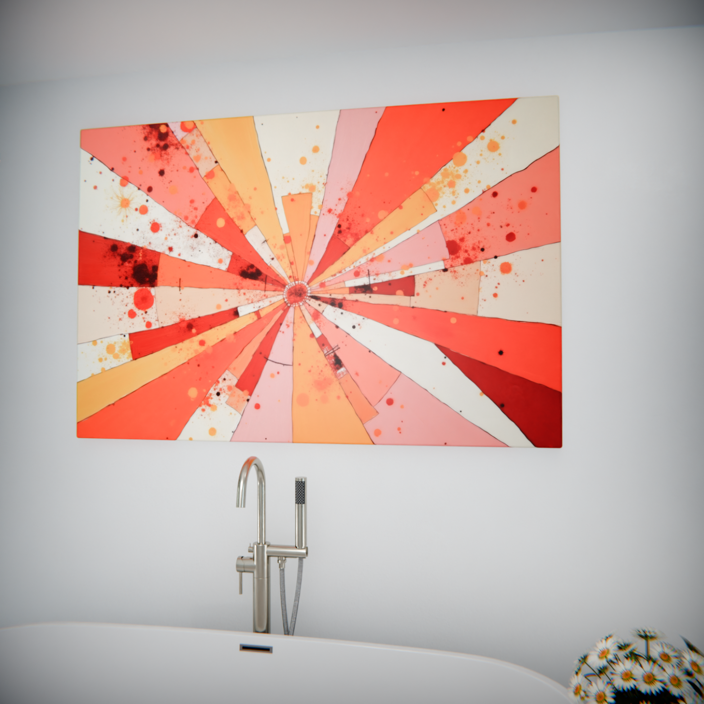 Radiant Burst of Colors
