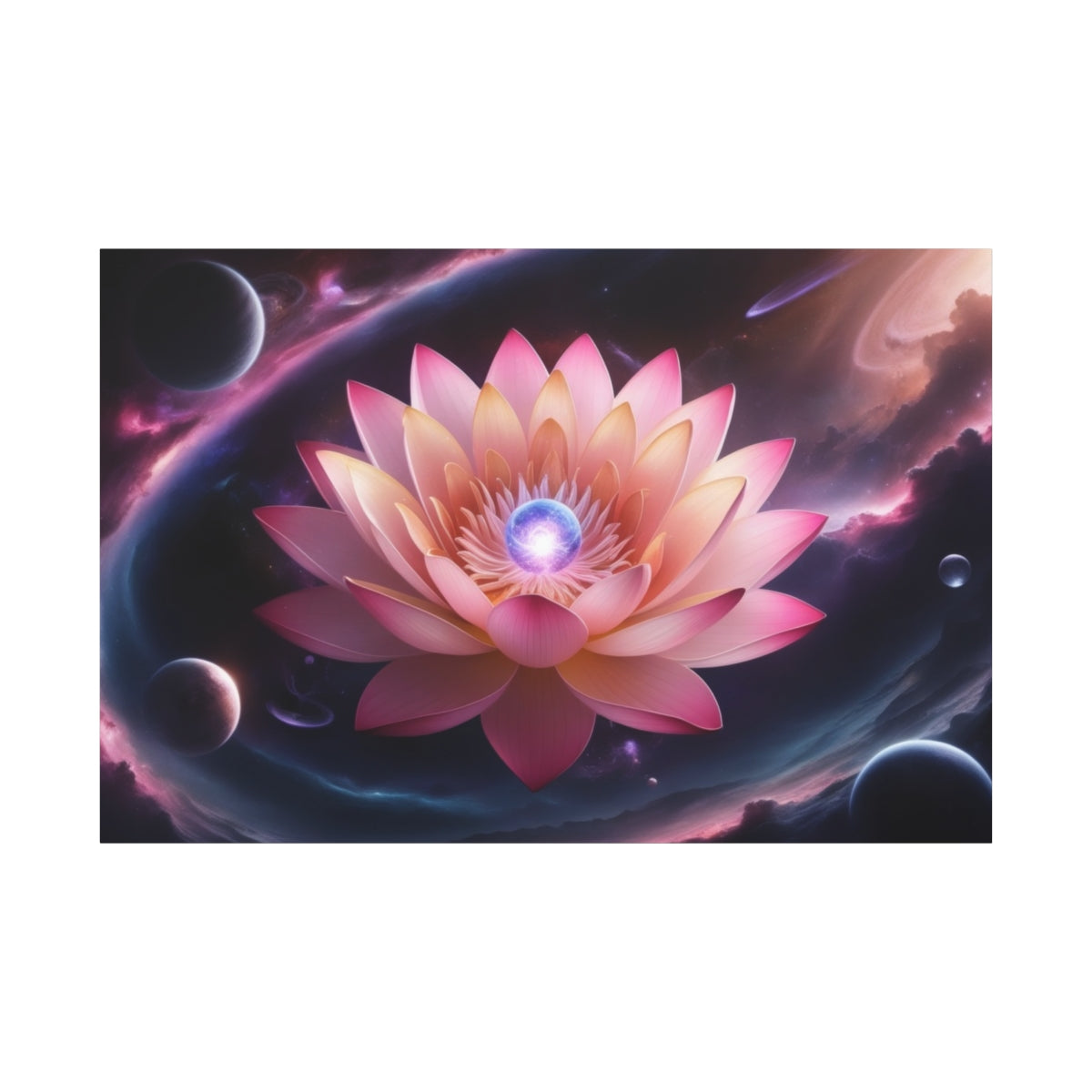 Cosmic Lotus Bloom