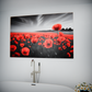 Poppies in Monochrome Dreamscape
