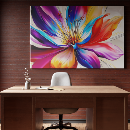Floral Symphony in Vivid Hues