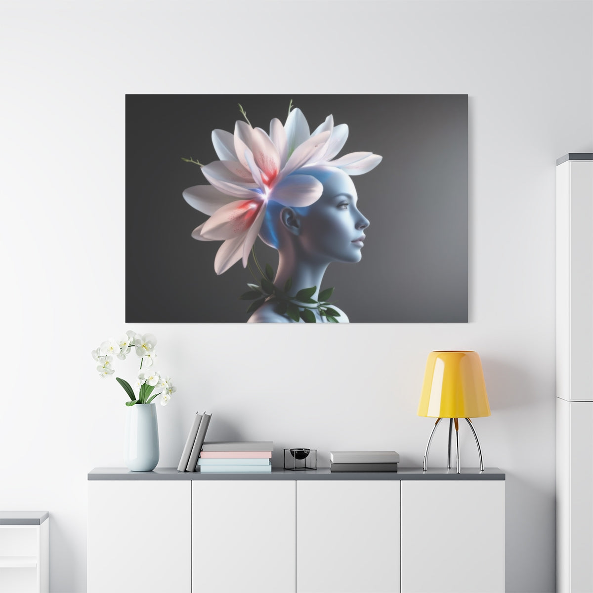 Ethereal Blossom: Portrait of Grace