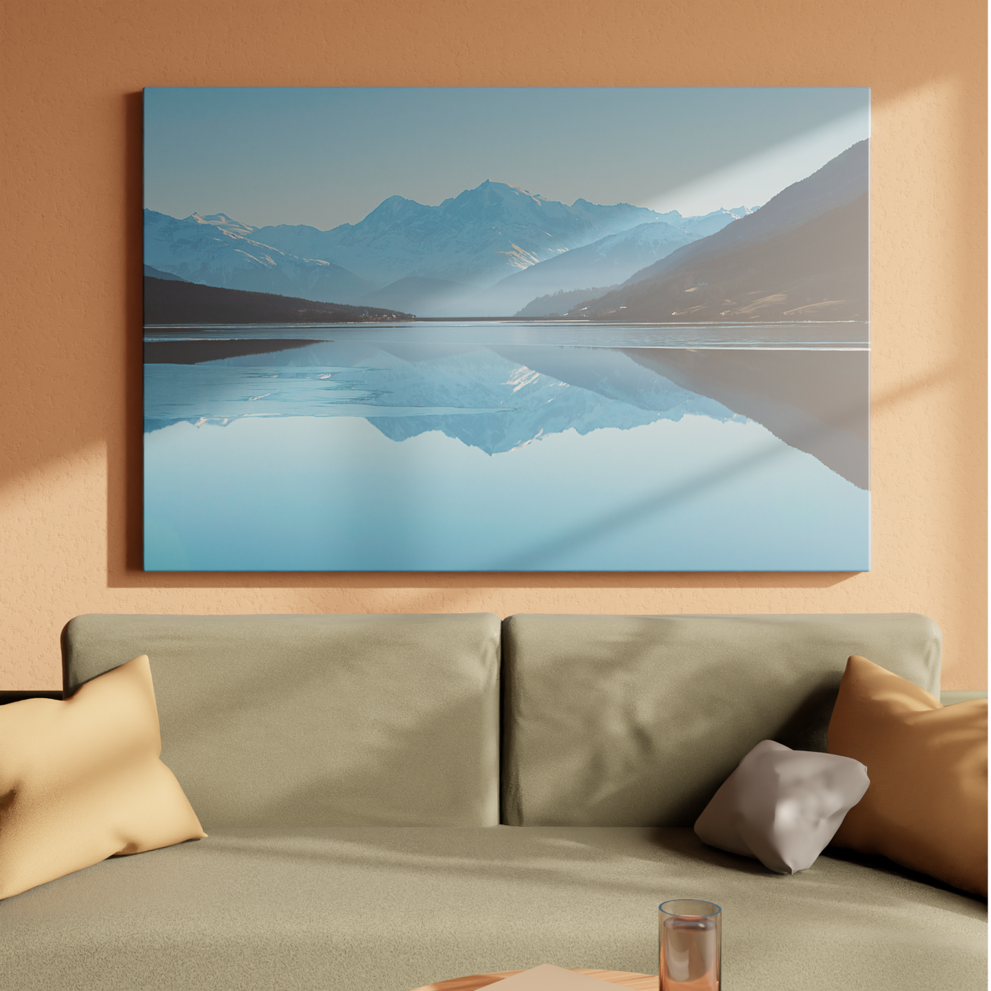 Reflections of Tranquil Peaks