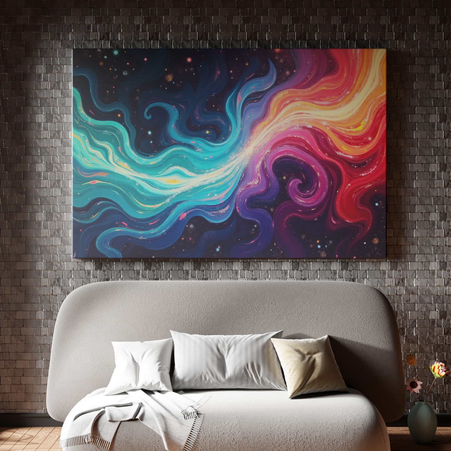 Cosmic Dance of Colors