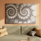 Mystic Spirals in Monochrome
