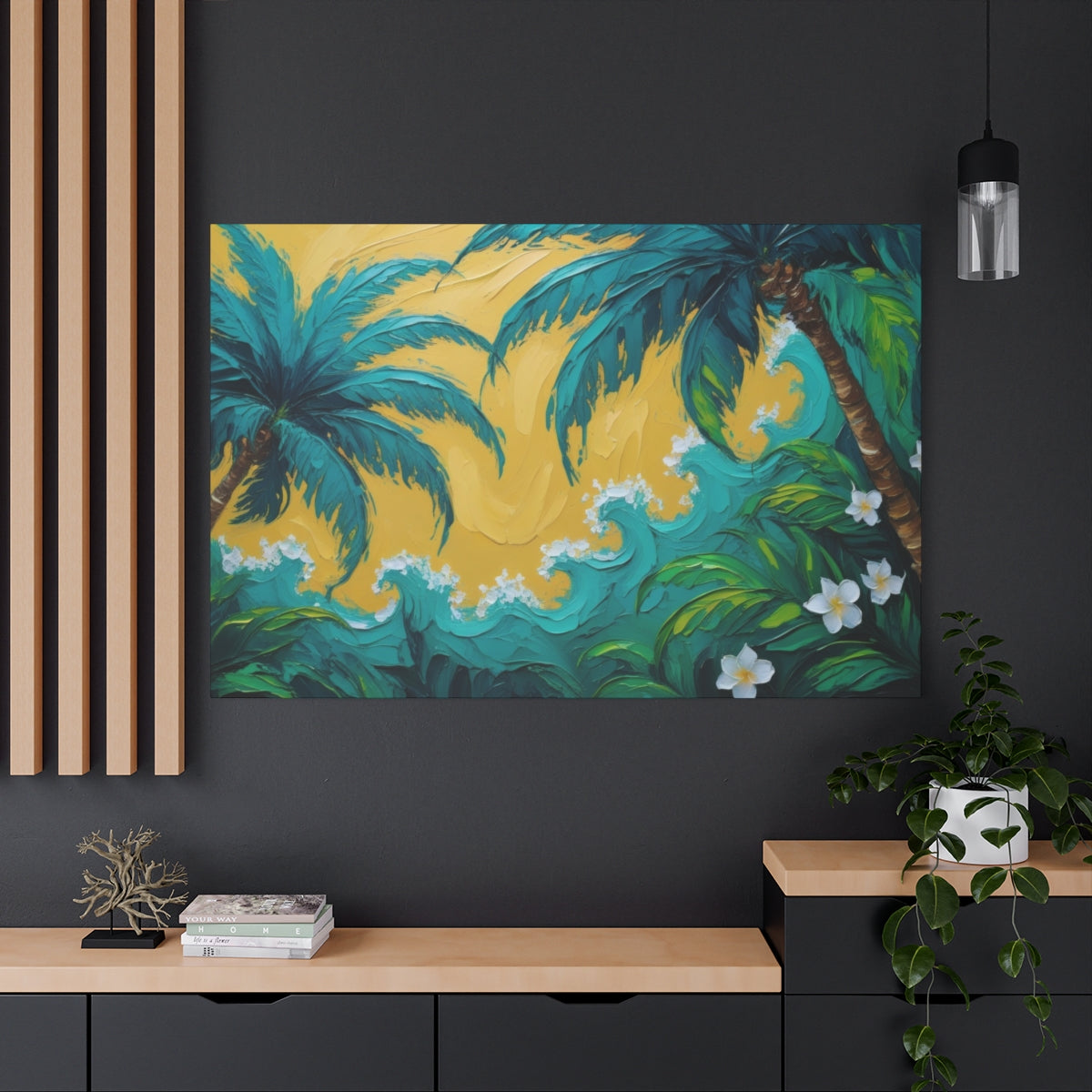Tropical Waves and Palm Serenity