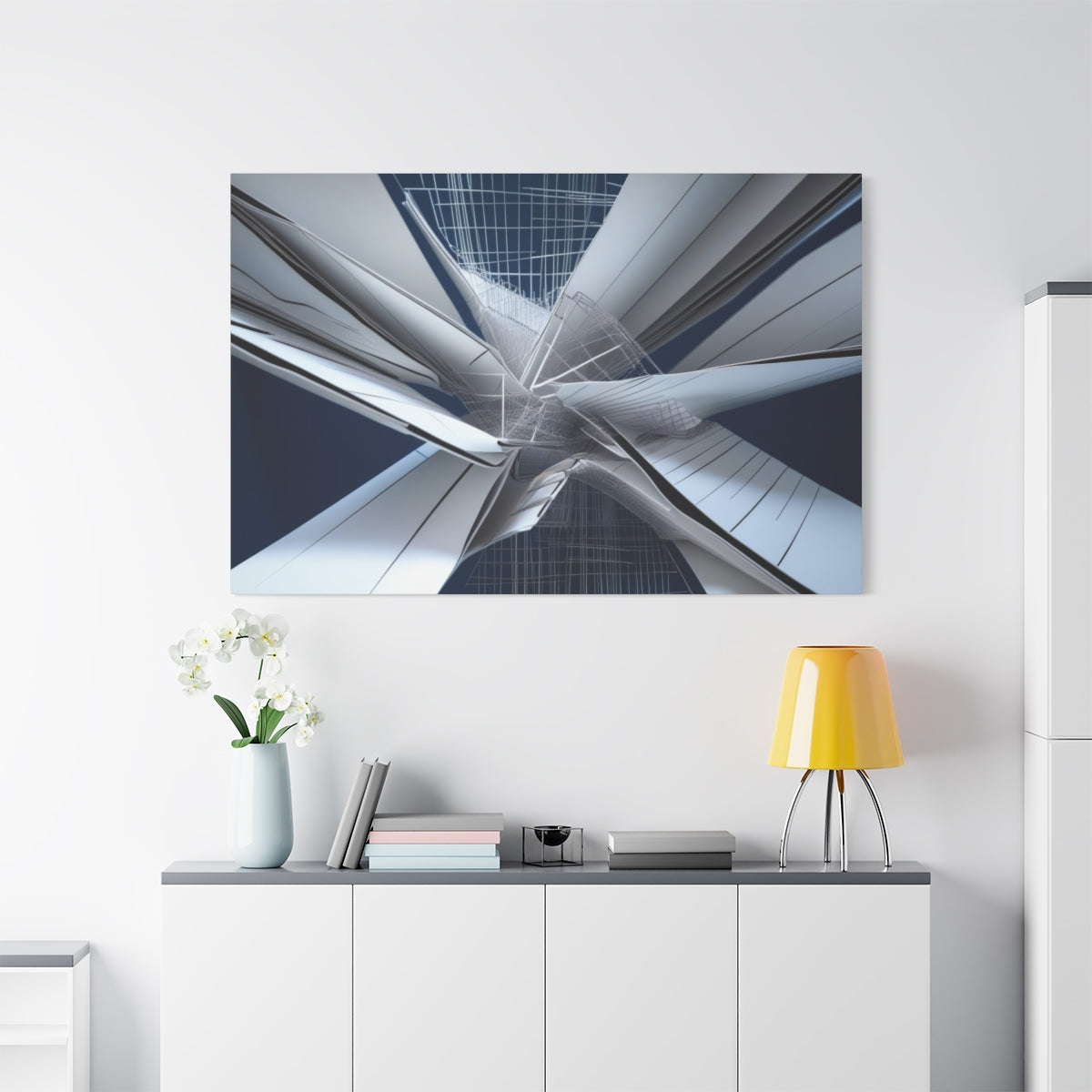 Futuristic Geometric Fusion