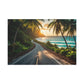 Sunlit Coastal Drive