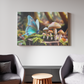 Whimsical Elegance in Forest Light