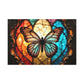 Symphony of Colors: Stained Glass Butterfly