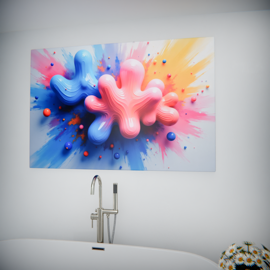 Burst of Colorful Energy