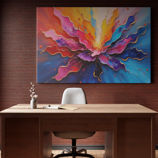 Colorful Burst of Joy